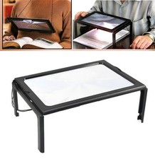 Giant Large Hands Free Magnifying Glass With LED Light Magnifier Reading Sewing