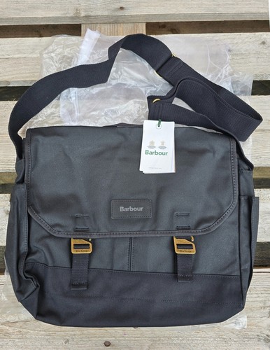Barbour wax messenger bag - barbour,