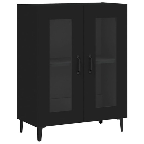 Small black display cabinet - small,