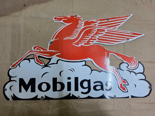 Mobilgas pegasus porcelain - mobilgas,