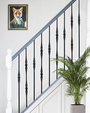 Pair Matte Black "Rowton" and