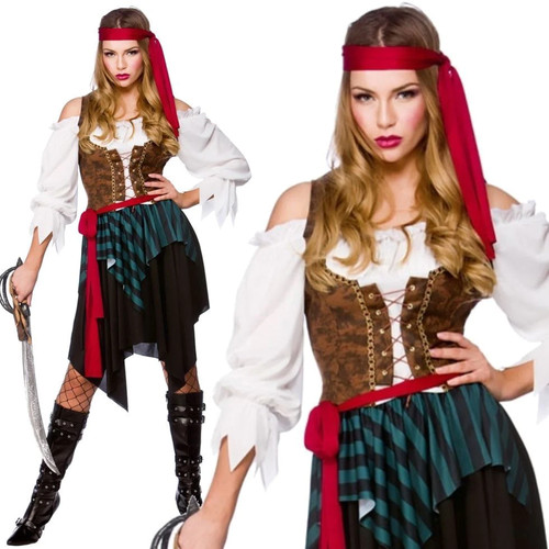 Ladies caribbean pirate lady - ladies,