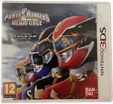 Nintendo 3DS Game Power Rangers Megaforce UK Edition Bandai