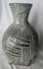 Trevor Corser Leach St Ives pottery large studio pottery vase