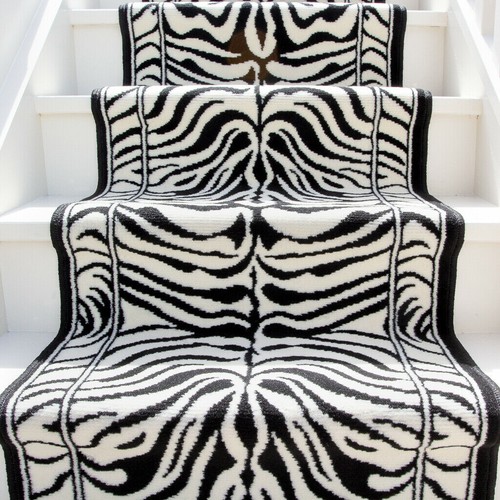 Long hallway stair carpet - stair,