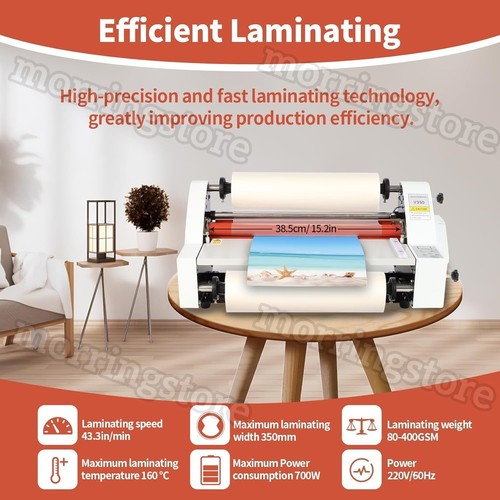 New v350 laminating machine - new,