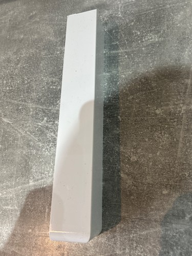 White plastic fascia board - , ex