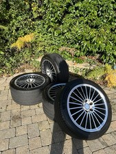 Mercedes AMG wheels with new tyres, less than 1,000 miles