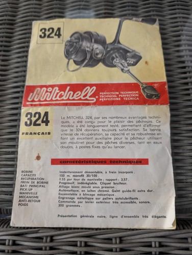 Mitchell 324 fishing reel - 324,
