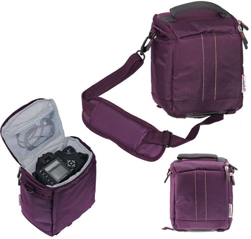 Navitech purple camera - purple, for