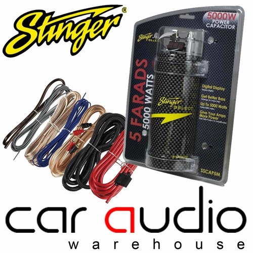 Stinger farad 5000 watts - stinger, car