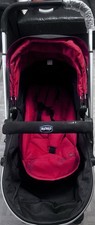 Chicco red and black stroller