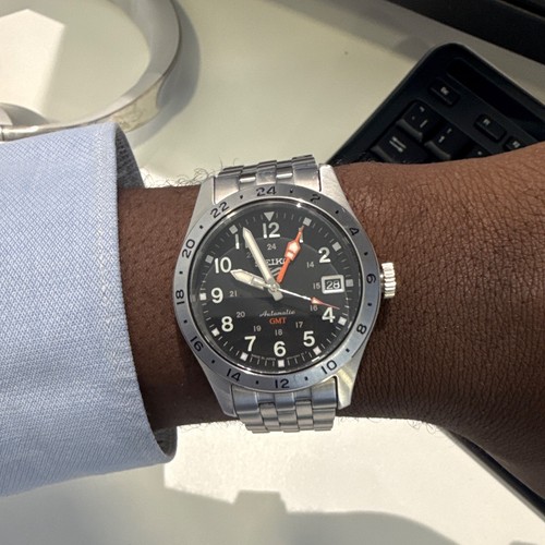 Seiko field delploy gmt - seiko,