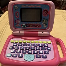 LeapFrog 2 in 1 LeapTop Touch Laptop, Pink, Learning Tablet for Kids