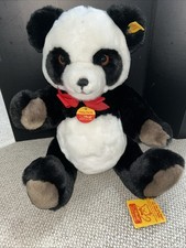 STEIFF Petsy Panda Teddy Bear