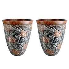 Rustic Stone Look Planter