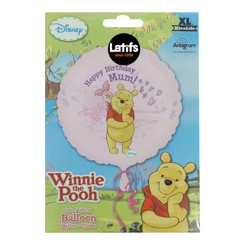 Birthday winnie the pooh - winnie, foil