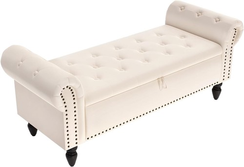 Ottoman storage bench - storage,