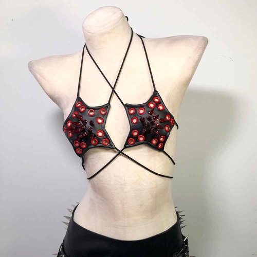 Goth tops emo clothing - tops,