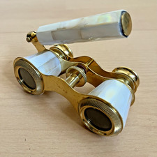 Opera Glasses Brass Mother of