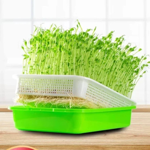 Microgreens sprouter tray for - "microgreens,