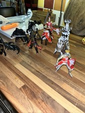 Papo Fantasy/ Stag Warriors with Horses/ Figure Bundle VGC