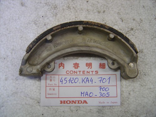 One brake jaw - jaw, various
