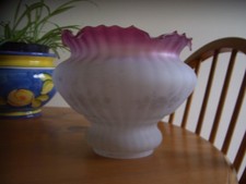 OPAQUE ETCHED CRANBERRY TIPPED