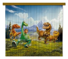 Dinosaur Pair of CURTAINS children bedroom 180x160cm nursery decorative window
