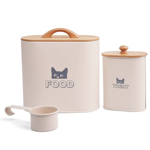 Cat food storage - food, container