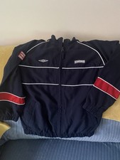 Boys Navy Umbro Jacket age