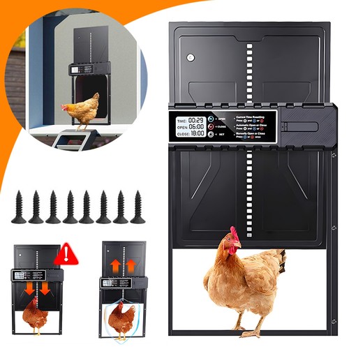 Automatic chicken door - automatic, opener
