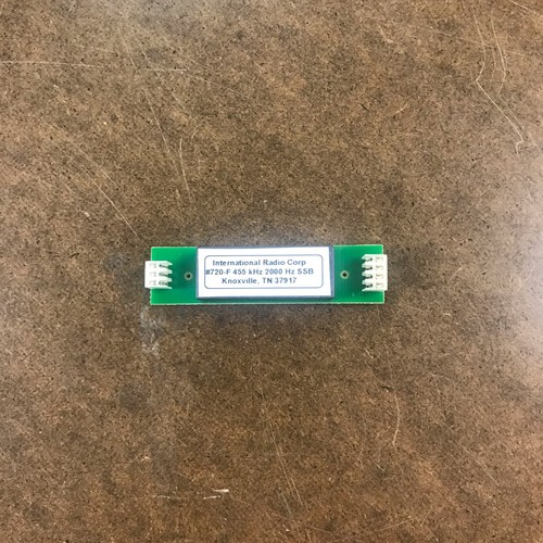 Inrad 720 khz ssb filter - inrad,