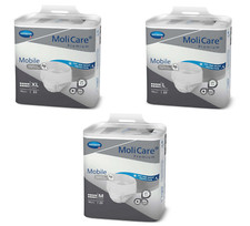 MoliCare Premium Mobile 10 Drop 14-Piece Size M L XL Incontinence Pants 