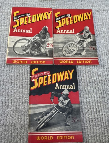 Stenners speedway annuals 1950 - stenners,