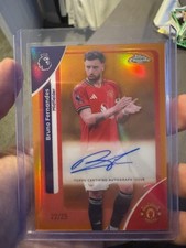 Bruno Fernandes Autograph Card
