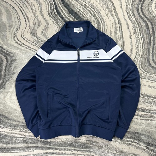 Vintage sergio tacchini navy - vintage,
