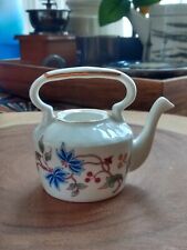 Vintage Hammersley Miniature Teapot - Collectible Porcelain Decor