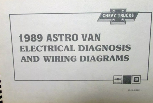 1989 chevrolet astro van - 1989,