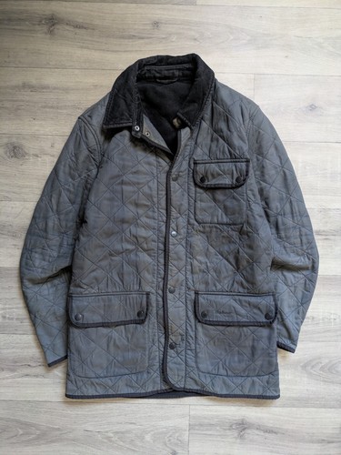 Barbour khaki grey - barbour, waxed