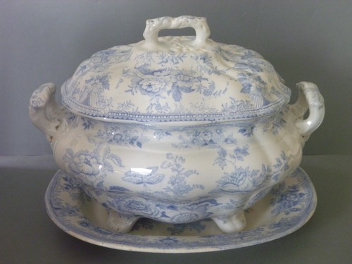 Antique asiatic pheasants - asiatic, soup