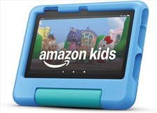 Amazon Fire 7 Kids Tablet  7 inch Display Ages 3–7 16 GB Blue latest