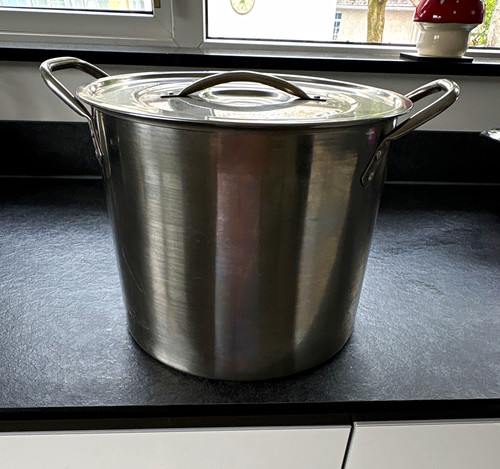 Stainless steel stockpot - stainless,