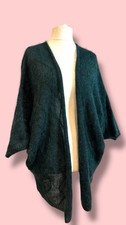 Brora Kid Mohair Green Cape