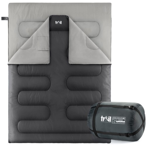 Trail double sleeping bag for - double,