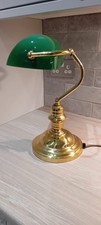 Vintage Banker's Lamp Desk