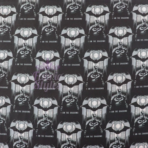 Batman comic cotton fabric - dc,