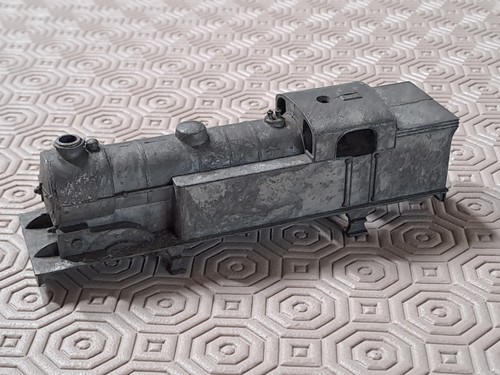 Vintage steam train loco steel - vintage,