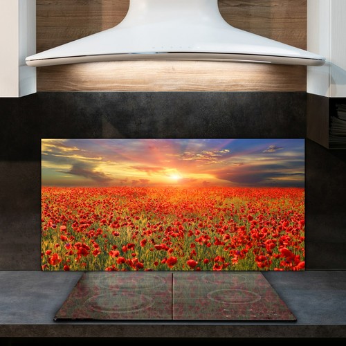Kitchen splashback toughened - kitchen,
