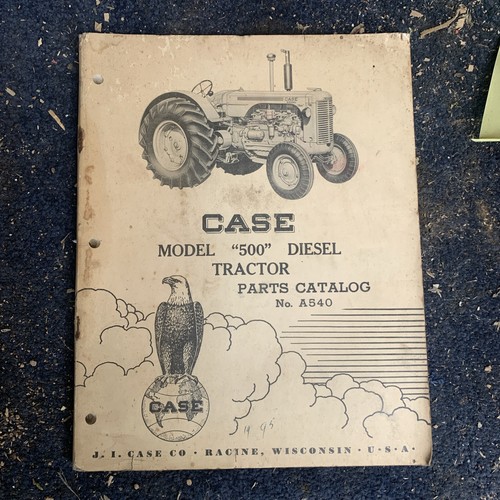Vintage case 500 - 500, tractor